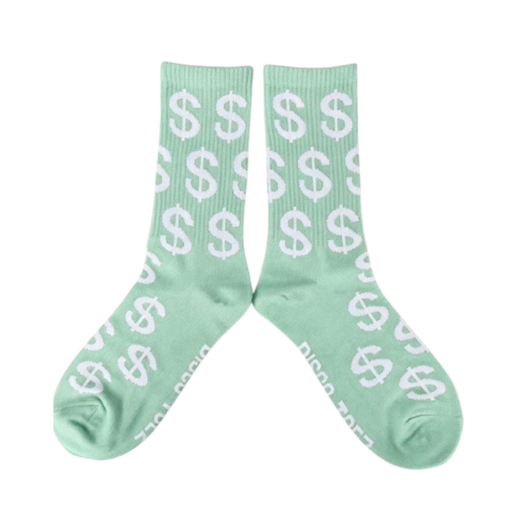 Green with White $$