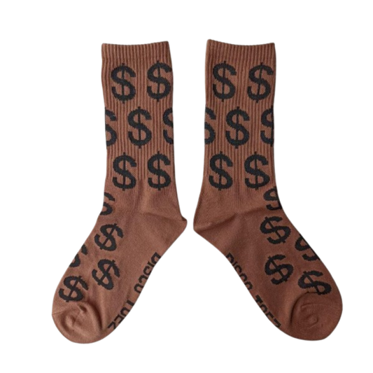 Brown with White $$