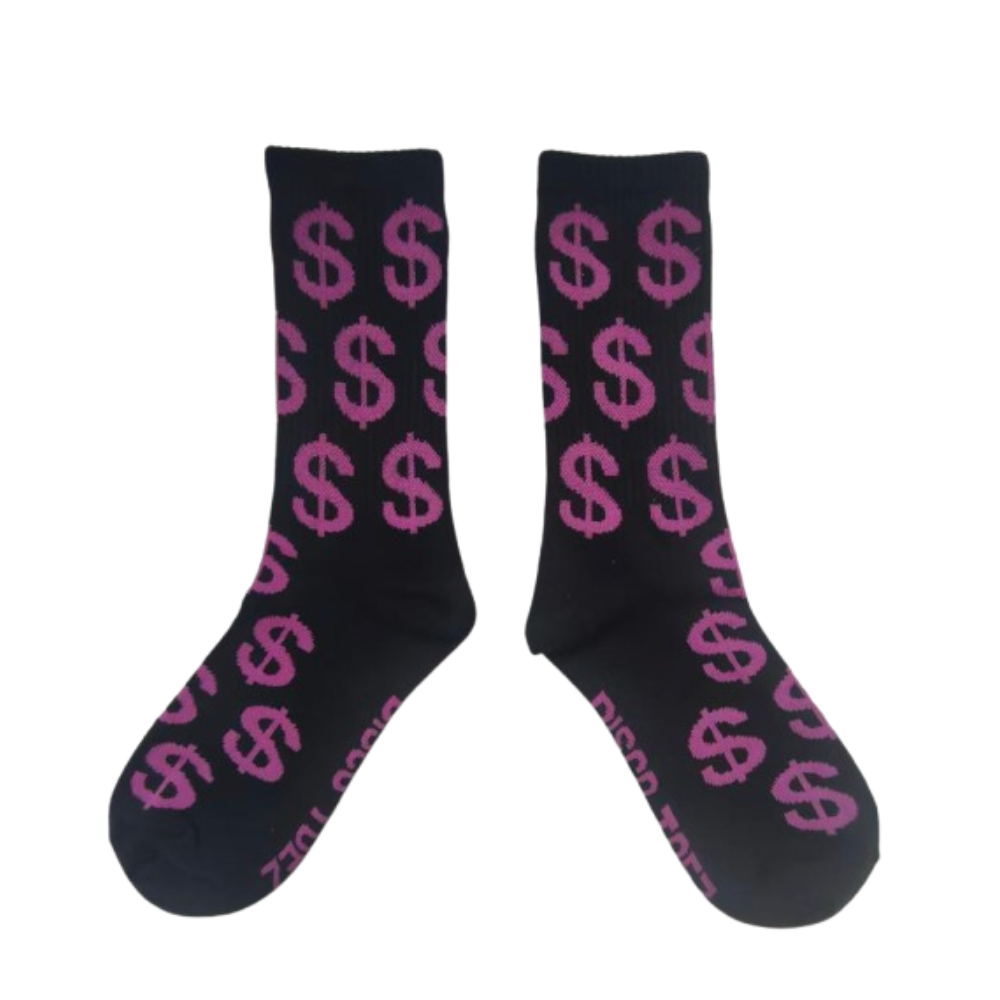 Black with pink $