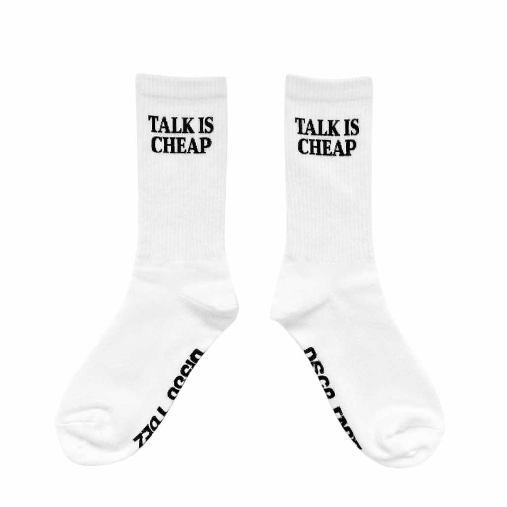 Talk is cheap