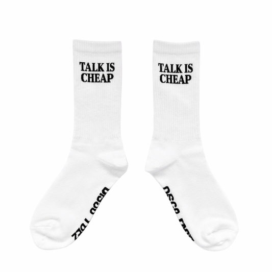 Talk is cheap